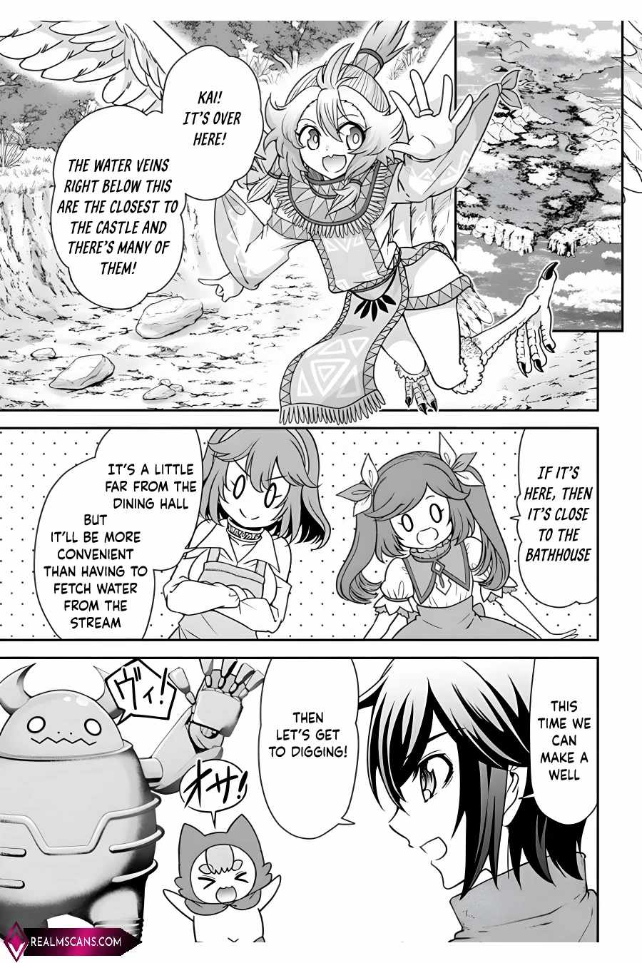 Tenohira Kaitaku Mura de Isekai Kenkokuki: Fueteku Yome-tachi to Nonbiri Mujintou Life Chapter 33 2